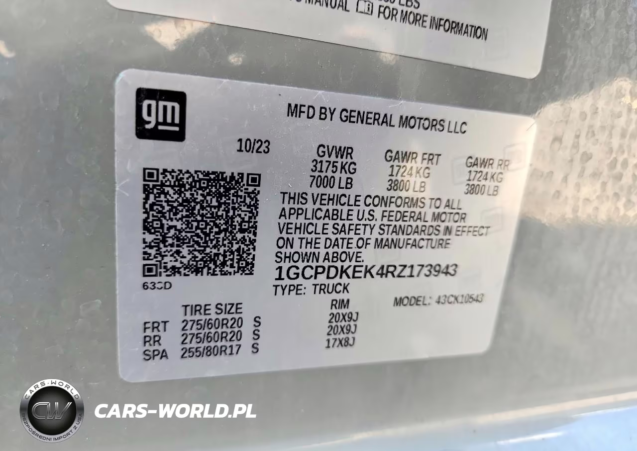 2024 Chevrolet Silverado K1500 Lt-L VIN:1GCPDKEK4RZ173943 - 12