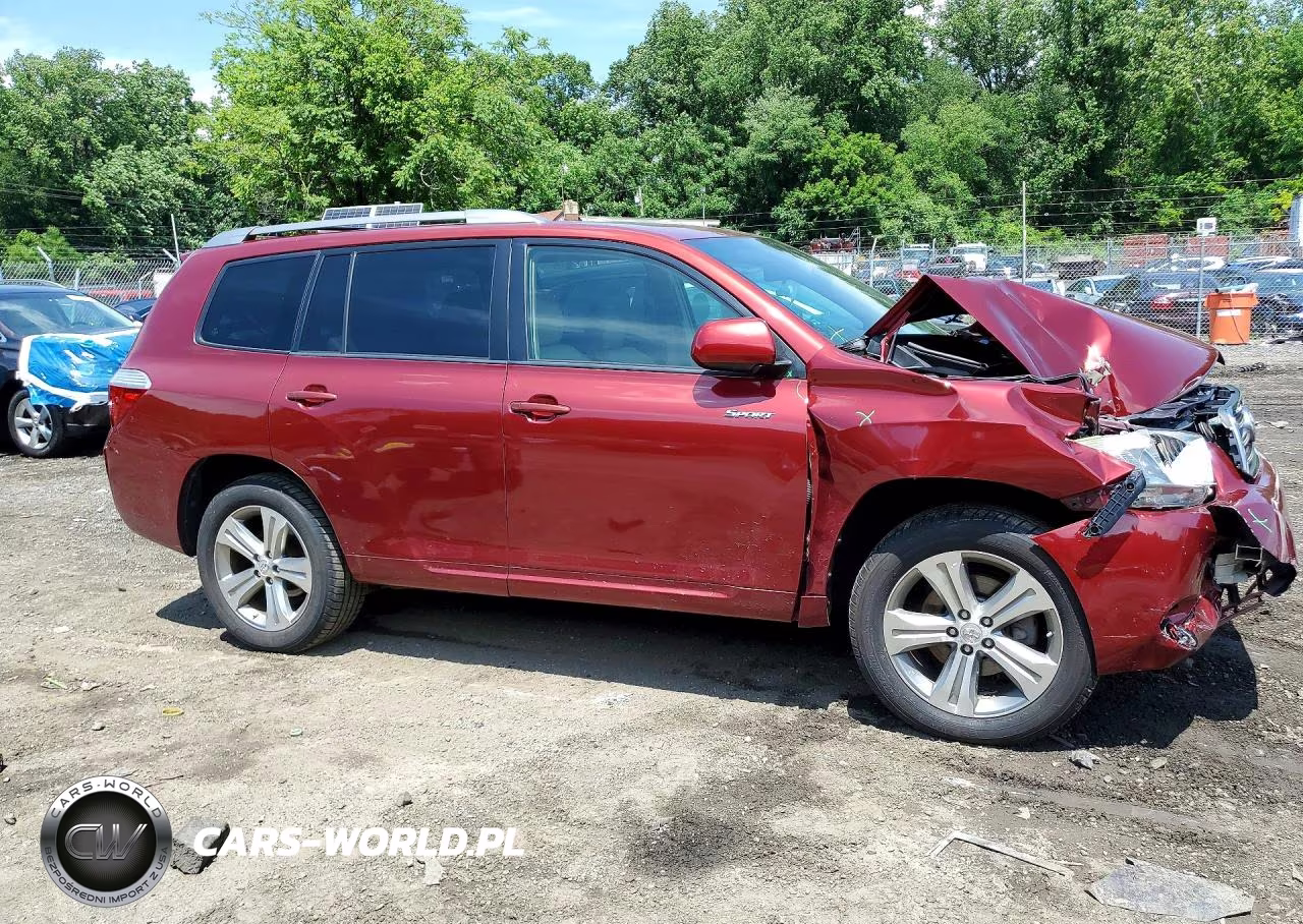 2009 Toyota Highlander Sport VIN:JTEDS43A192088383 - 4