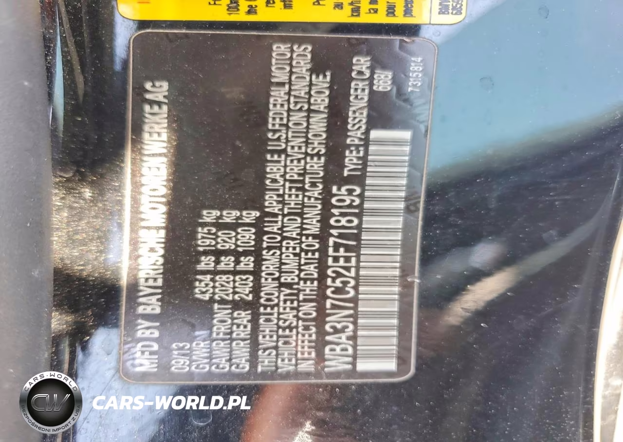 2014 BMW 428 I VIN:WBA3N7C52EF718195 - 13