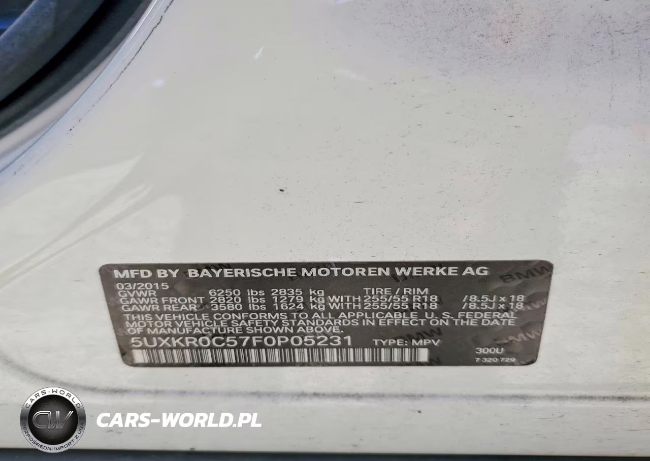 2015 BMW X5 xDrive35I VIN:5UXKR0C57F0P05231 - 13