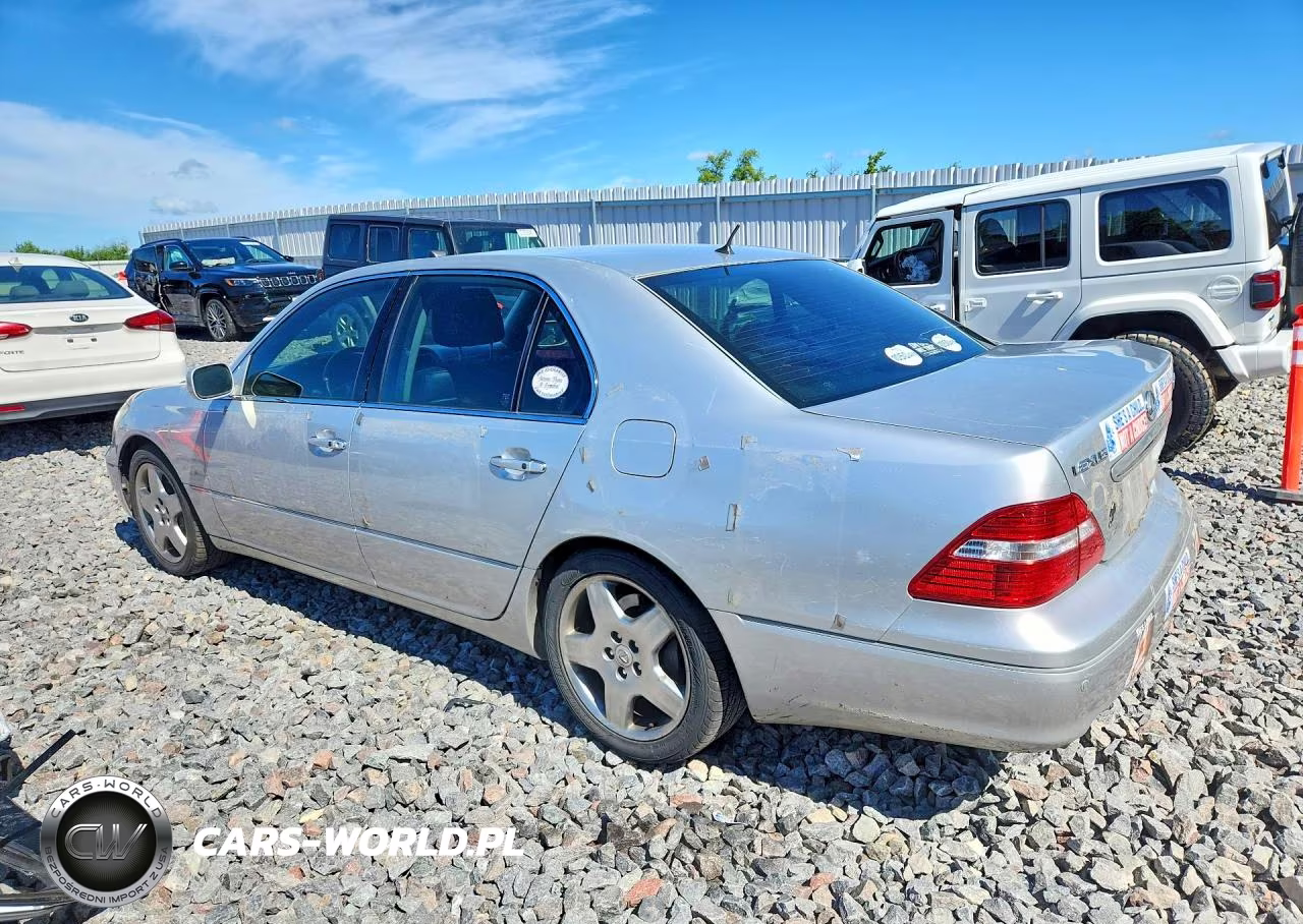 2005 Lexus Ls 430 VIN:JTHBN36F955011238 - 2