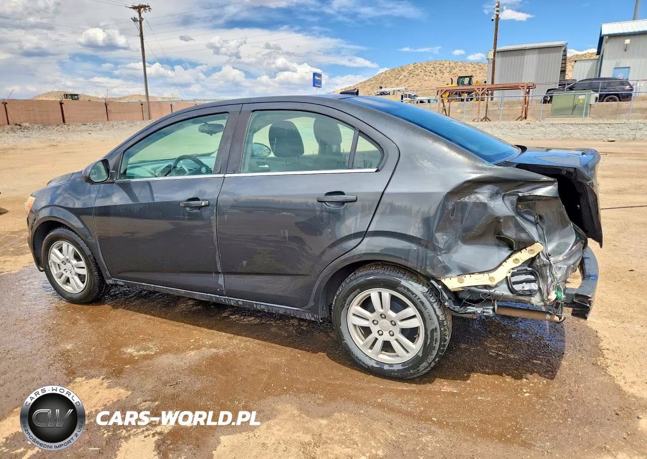 2014 Chevrolet Sonic Lt VIN:1G1JC5SH0E4186935 - 2