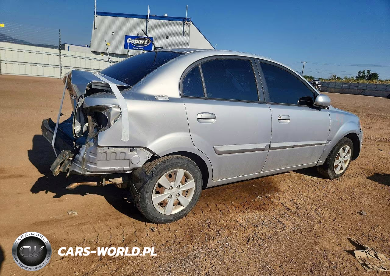 2011 Kia Rio Lx VIN:KNADH4A33B6734798 - 3