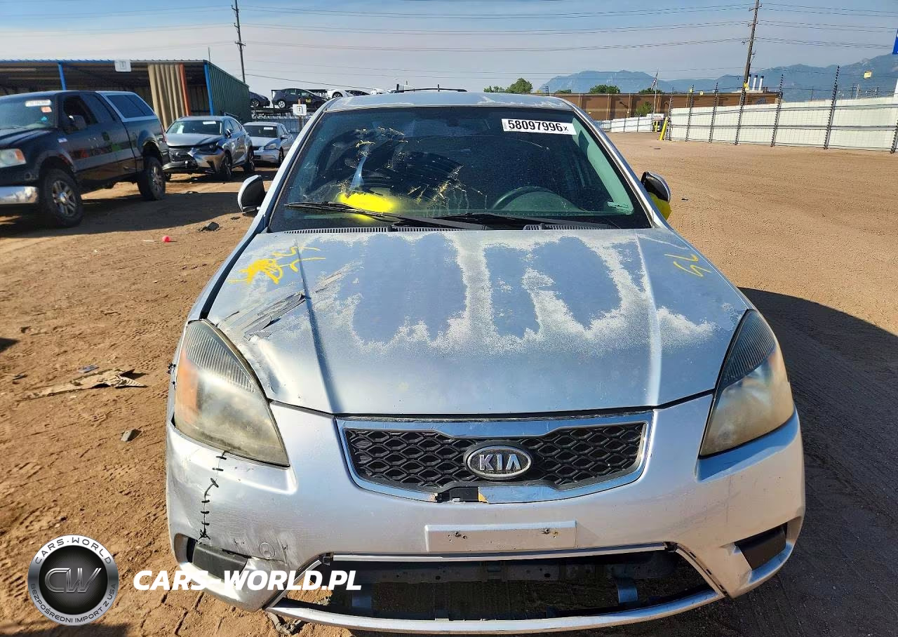 2011 Kia Rio Lx VIN:KNADH4A33B6734798 - 5