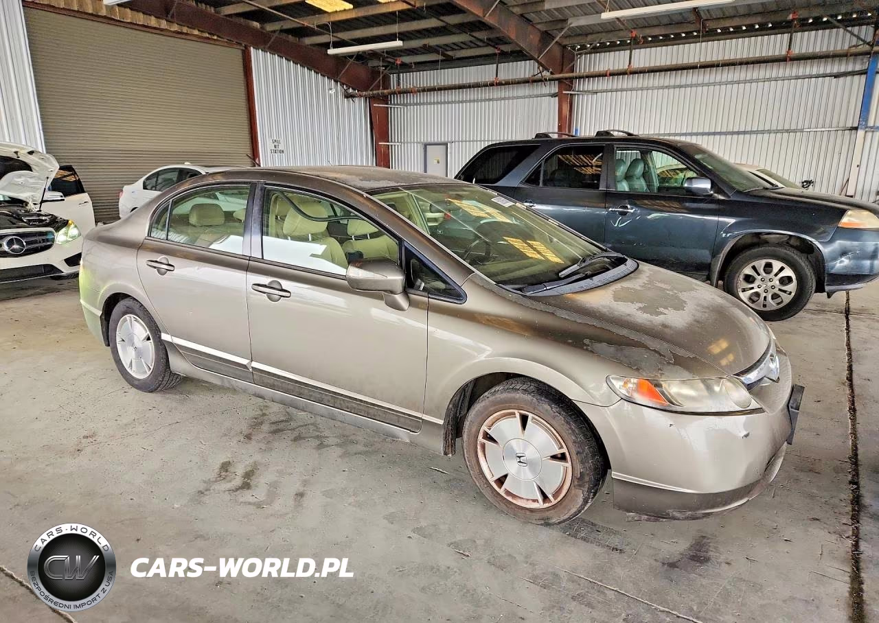 2006 Honda Civic Hybrid VIN:JHMFA36206S028801 - 4