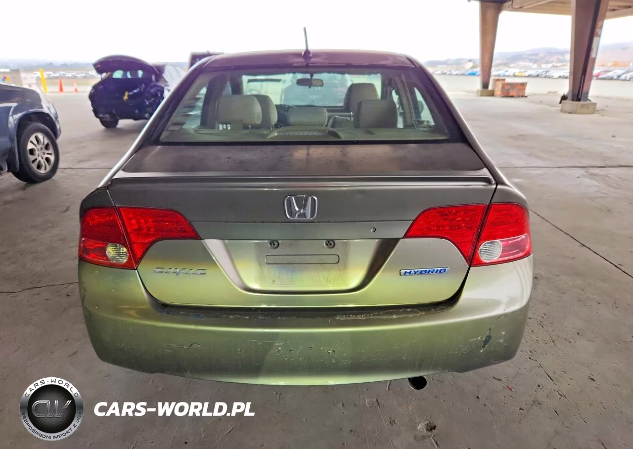 2006 Honda Civic Hybrid VIN:JHMFA36206S028801 - 6