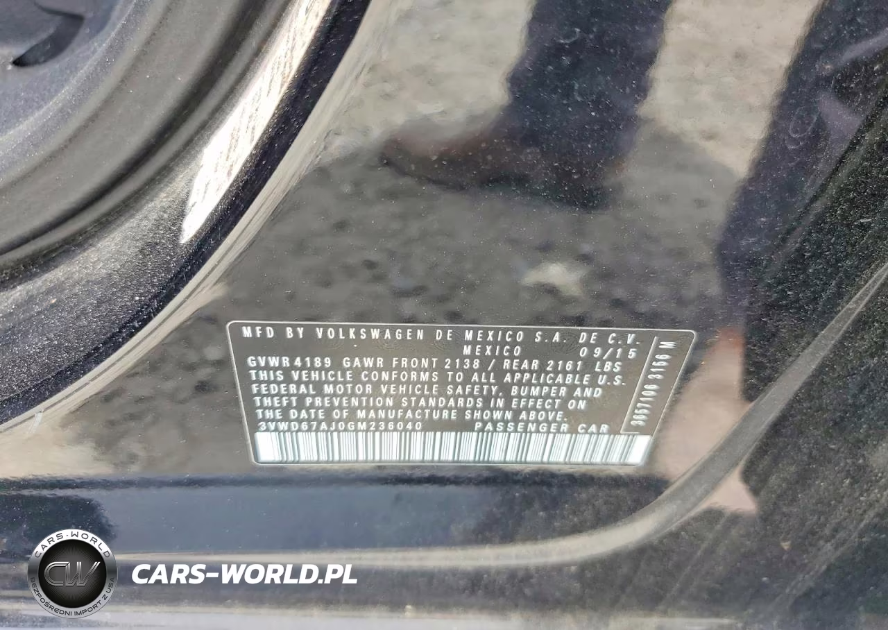 2016 Volkswagen Jetta Se VIN:3VWD67AJ0GM236040 - 12