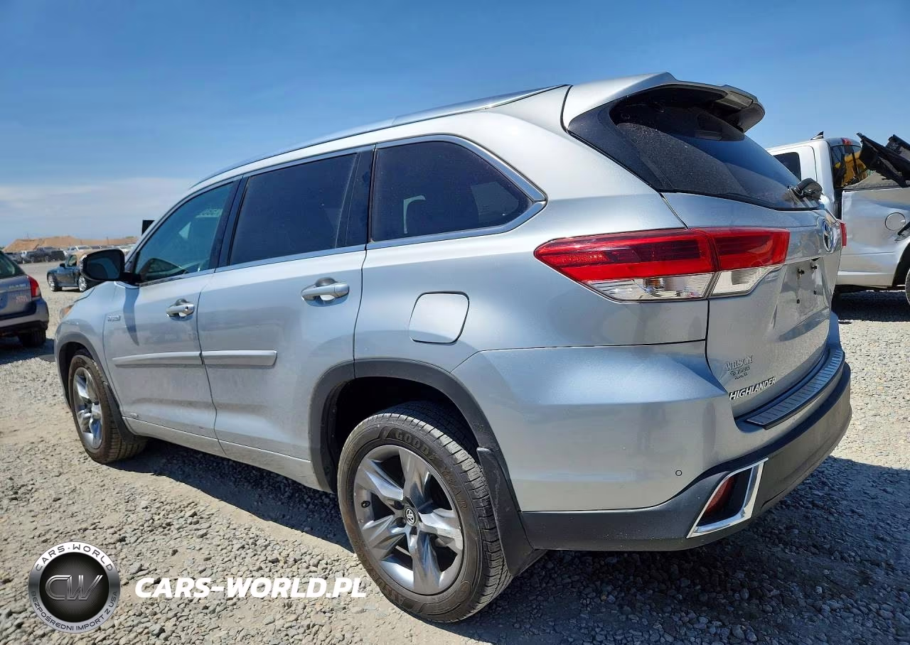 2019 Toyota Highlander Hybrid Limited Platinum VIN:5TDDGRFH0KS070550 - 2
