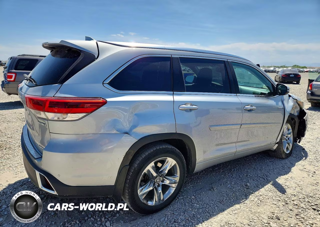 2019 Toyota Highlander Hybrid Limited Platinum VIN:5TDDGRFH0KS070550 - 3