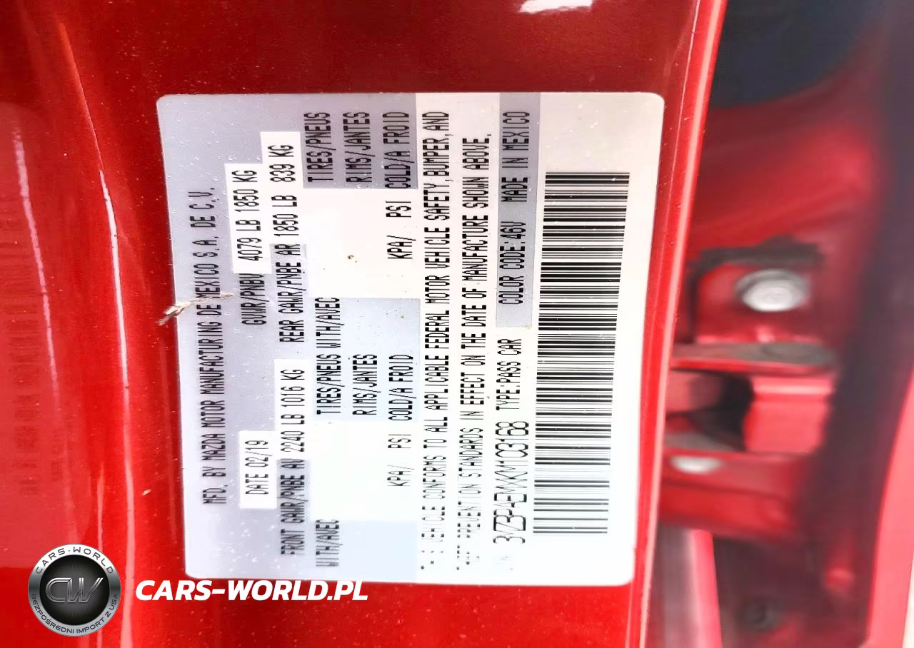 2019 Mazda 3 Premium VIN:3MZBPAEMXKM103168 - 12
