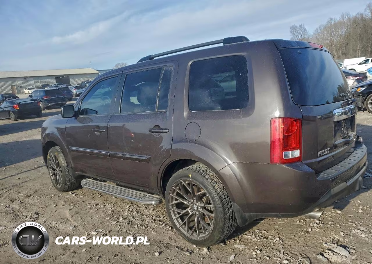2013 Honda Pilot Ex-L VIN:5FNYF3H54DB024750 - 2