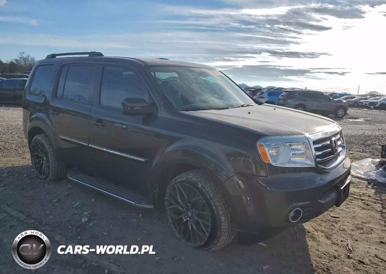 2013 Honda Pilot Ex-L VIN:5FNYF3H54DB024750 - 4