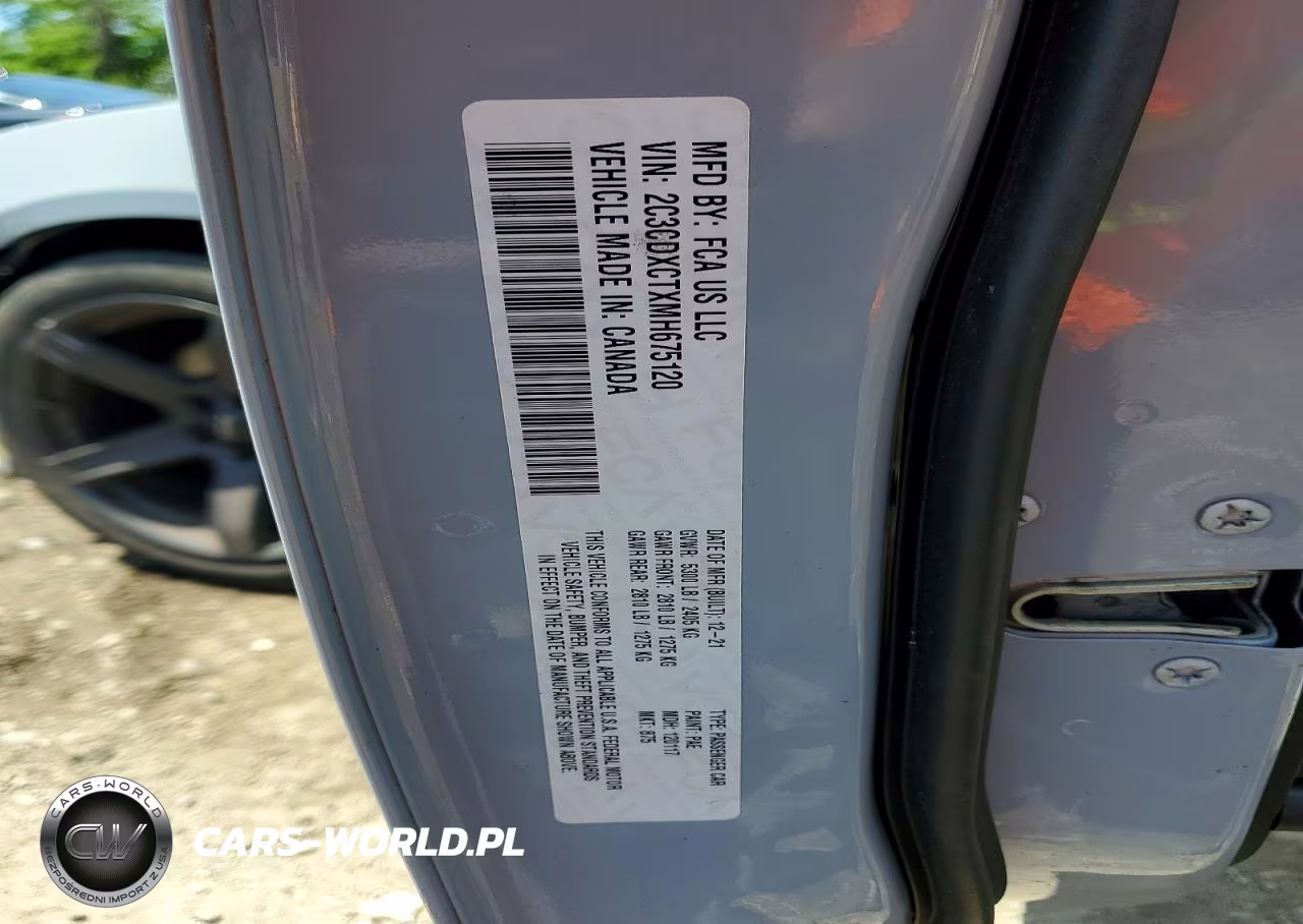2021 Dodge Charger R-T VIN:2C3CDXCTXMH675120 - 12