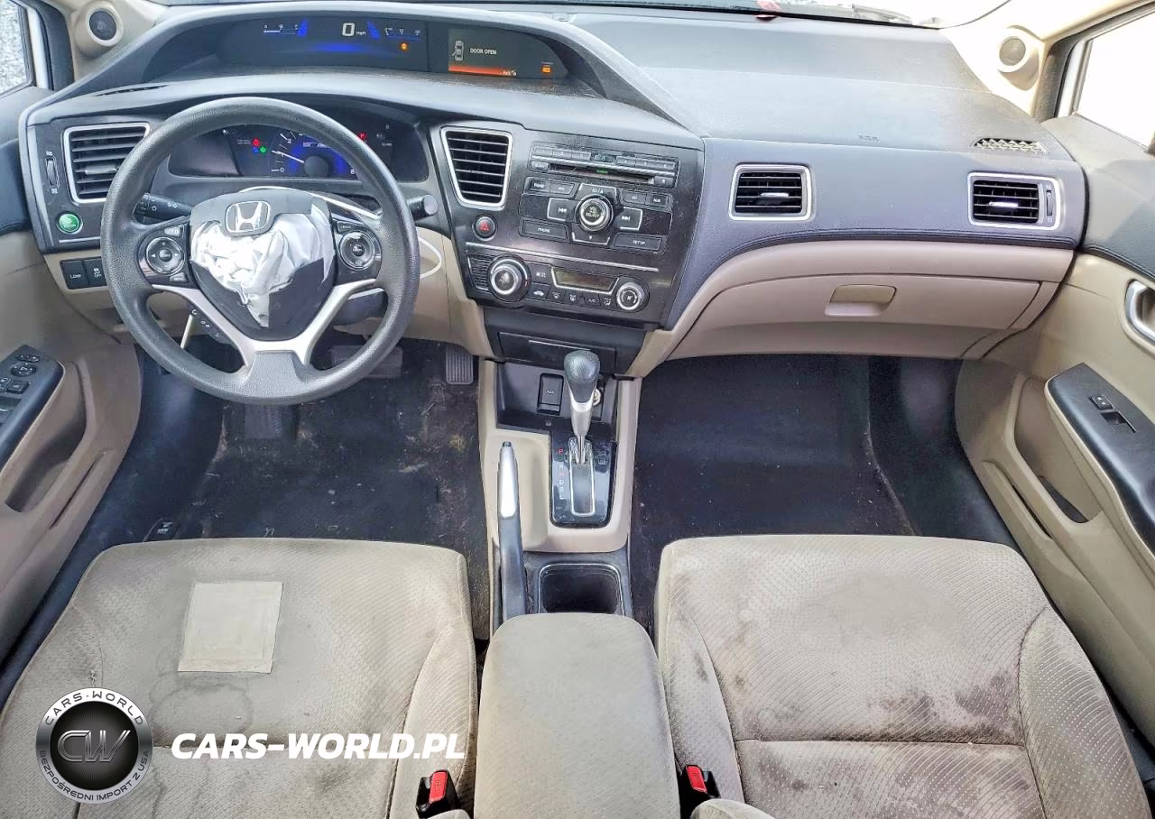 2013 Honda Civic Hybrid VIN:19XFB4F26DE203444 - 8