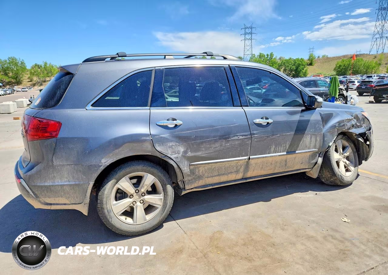 2010 Acura Mdx Advance Awd VIN:2HNYD2H27AH503038 - 3