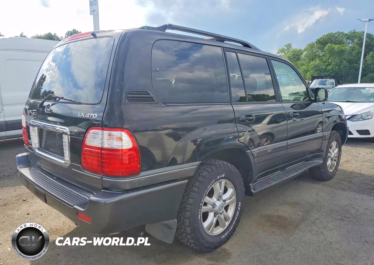 2004 Lexus Lx 470 VIN:JTJHT00W643540551 - 3