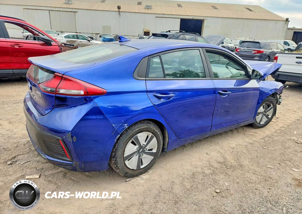 2019 Hyundai Ioniq Blue VIN:KMHC65LC4KU179066 - 3