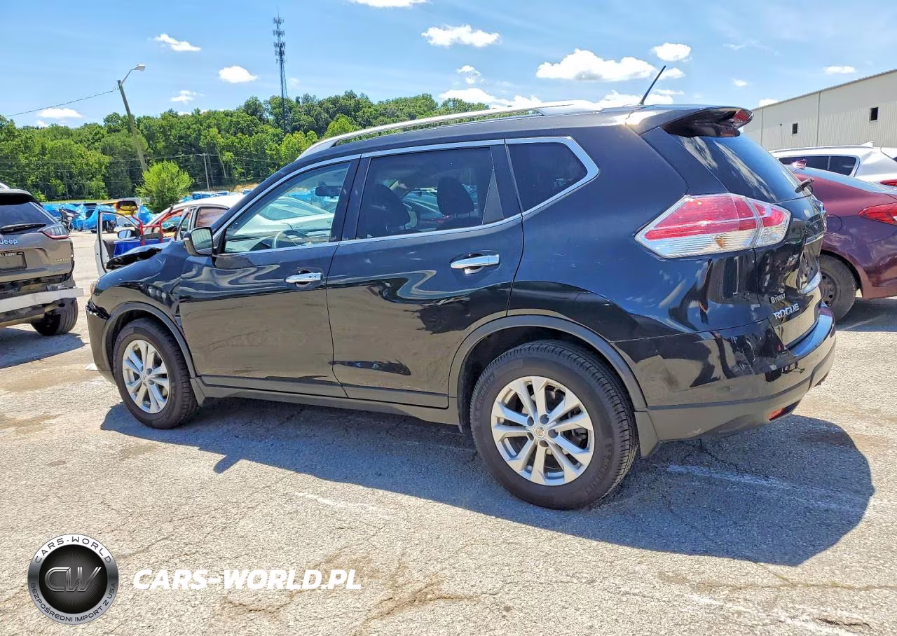 2016 Nissan Rogue Sv VIN:KNMAT2MT0GP594974 - 2