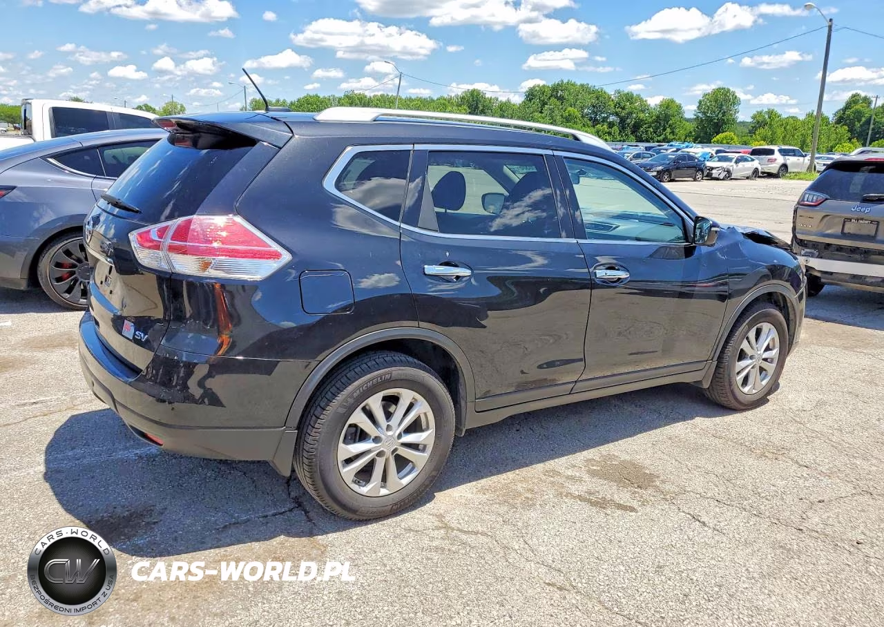 2016 Nissan Rogue Sv VIN:KNMAT2MT0GP594974 - 3