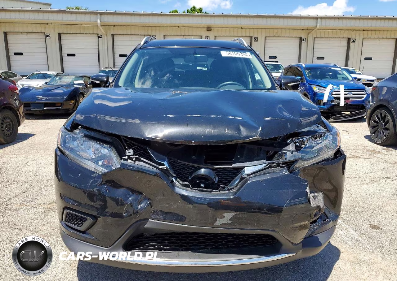 2016 Nissan Rogue Sv VIN:KNMAT2MT0GP594974 - 5