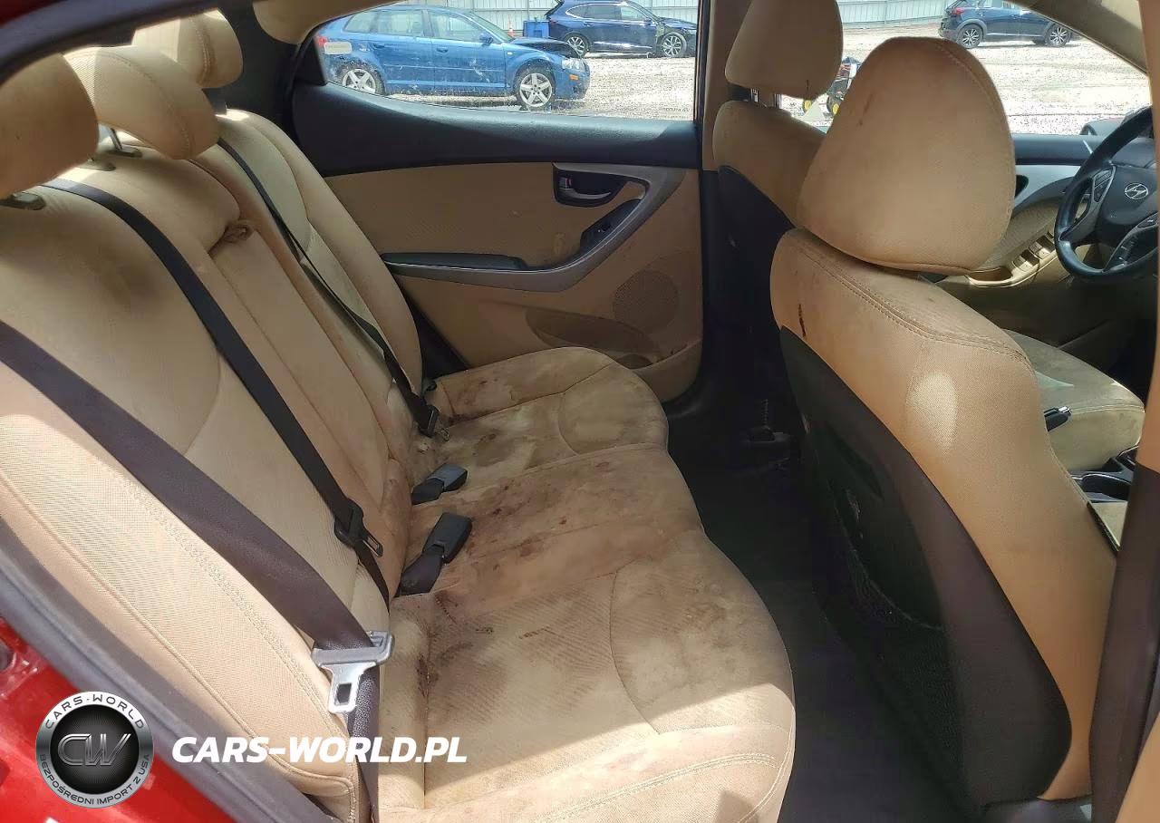 2013 Hyundai Elantra Gls VIN:KMHDH4AE8DU776544 - 10