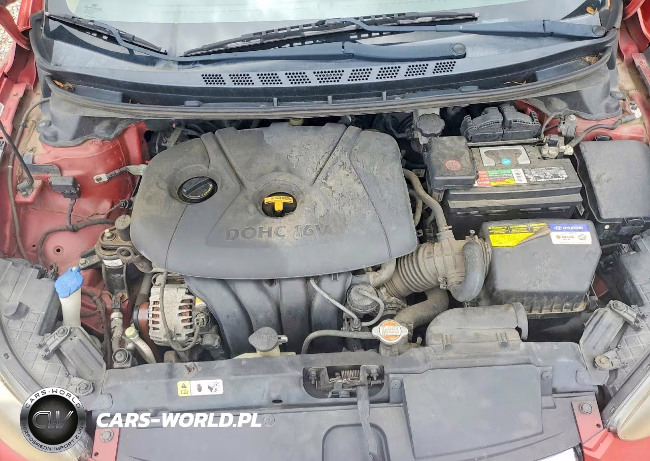 2013 Hyundai Elantra Gls VIN:KMHDH4AE8DU776544 - 11