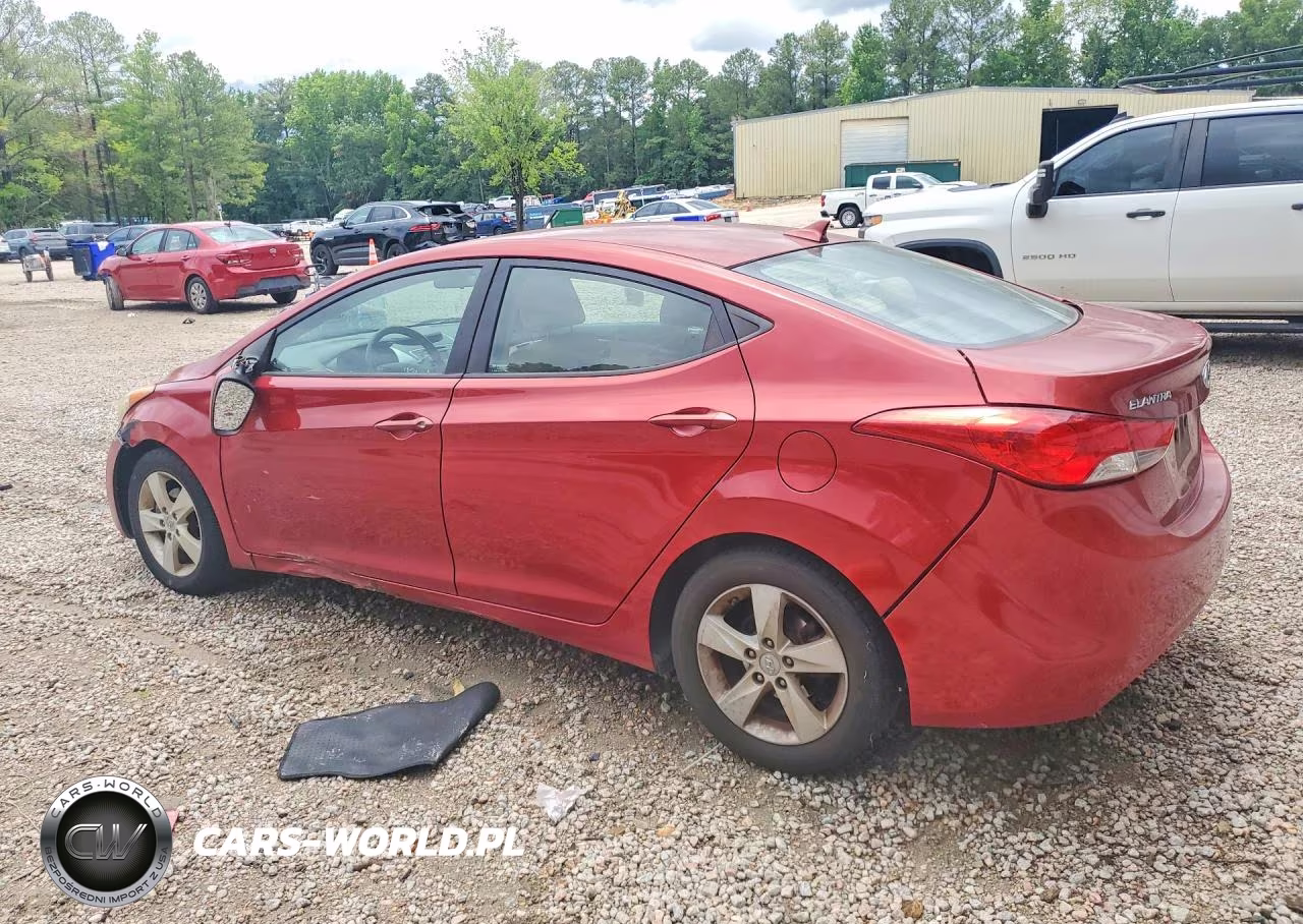 2013 Hyundai Elantra Gls VIN:KMHDH4AE8DU776544 - 2
