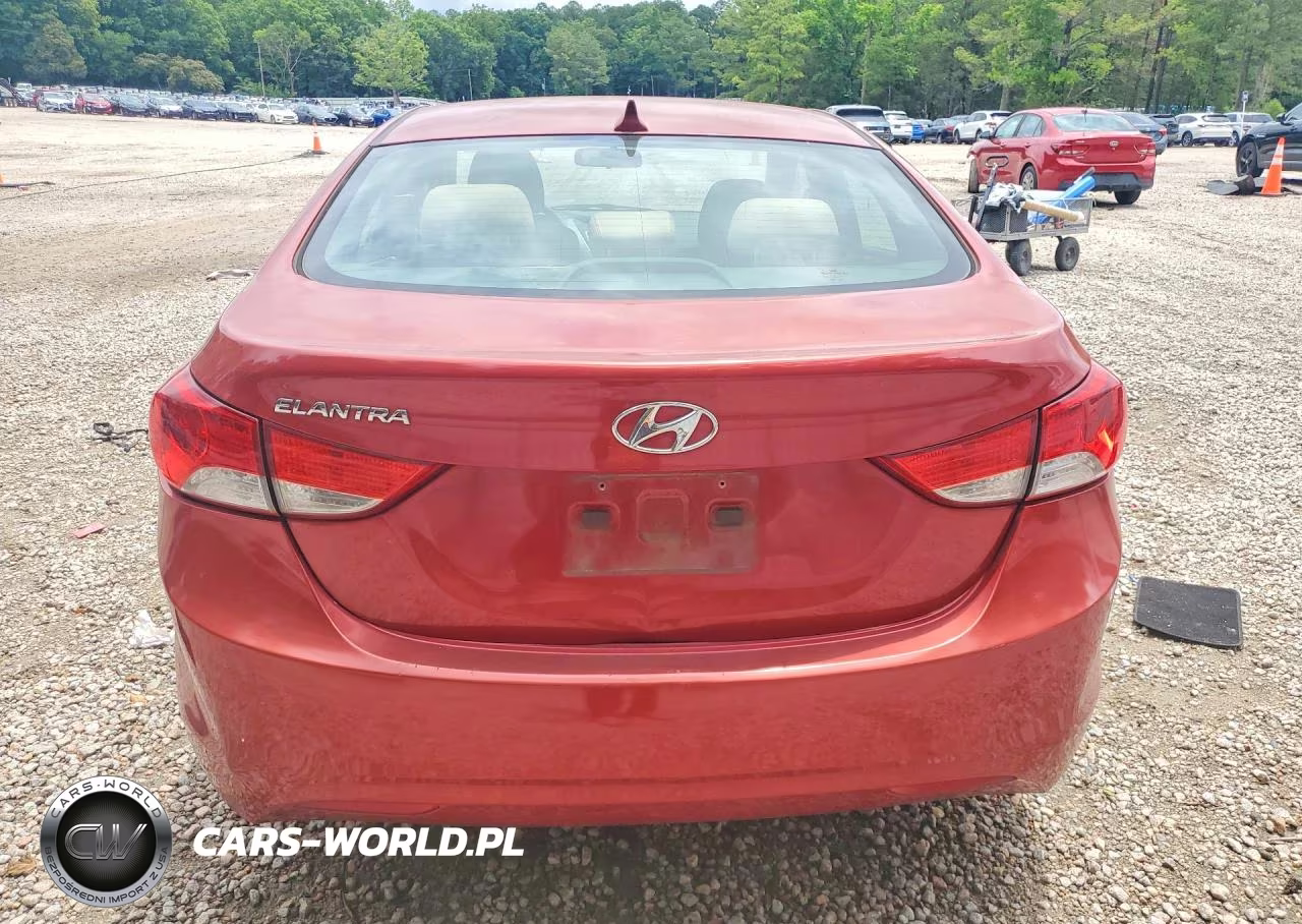 2013 Hyundai Elantra Gls VIN:KMHDH4AE8DU776544 - 6