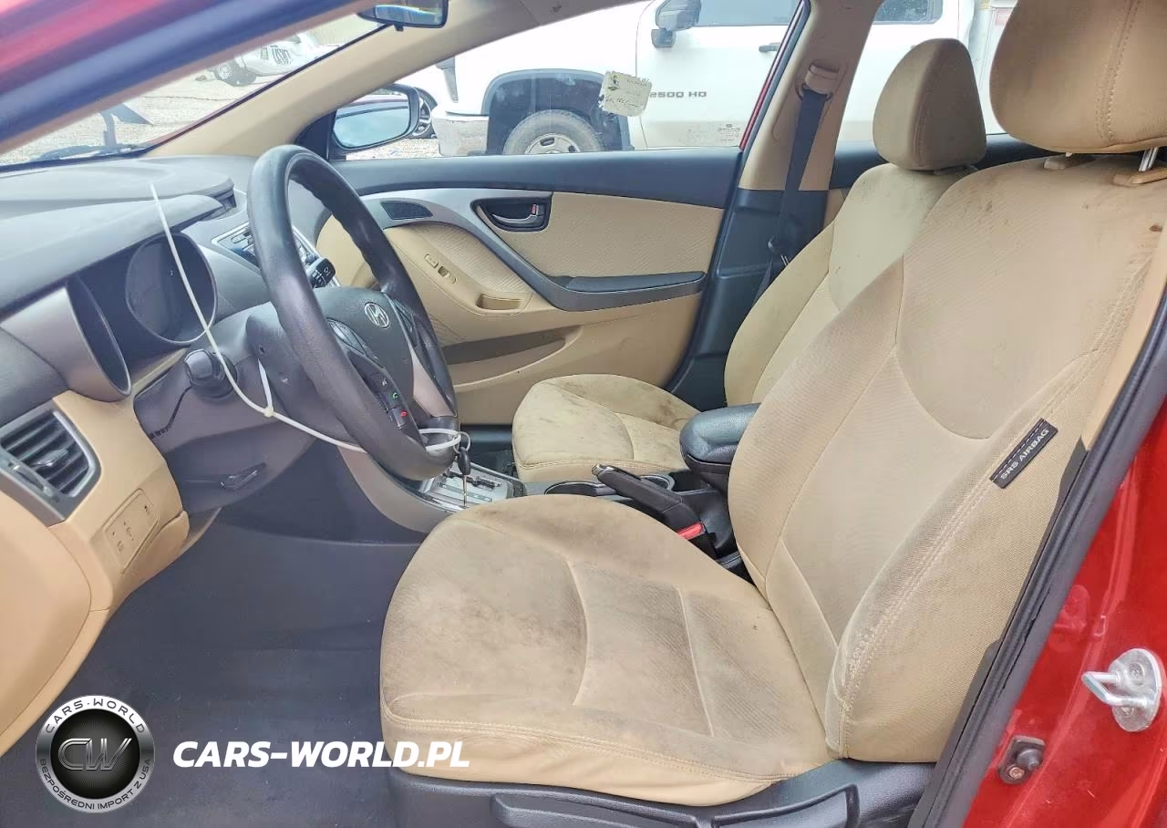 2013 Hyundai Elantra Gls VIN:KMHDH4AE8DU776544 - 7