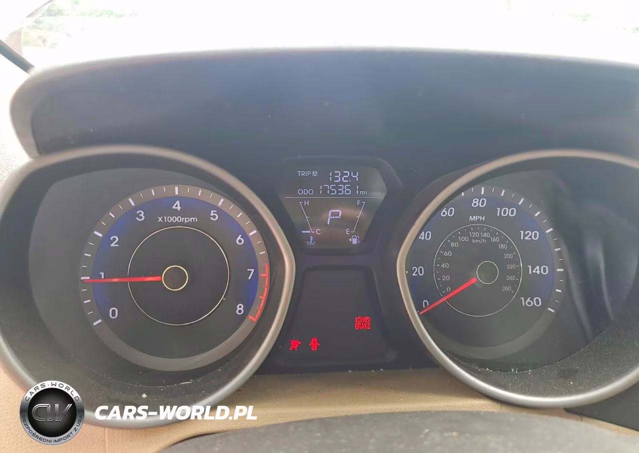 2013 Hyundai Elantra Gls VIN:KMHDH4AE8DU776544 - 9