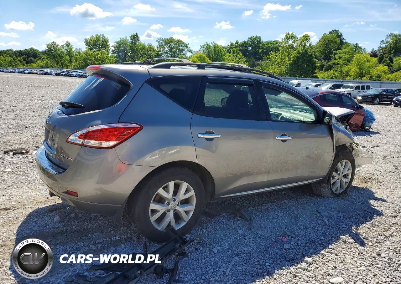 2011 Nissan Murano S VIN:JN8AZ1MW5BW164640 - 3