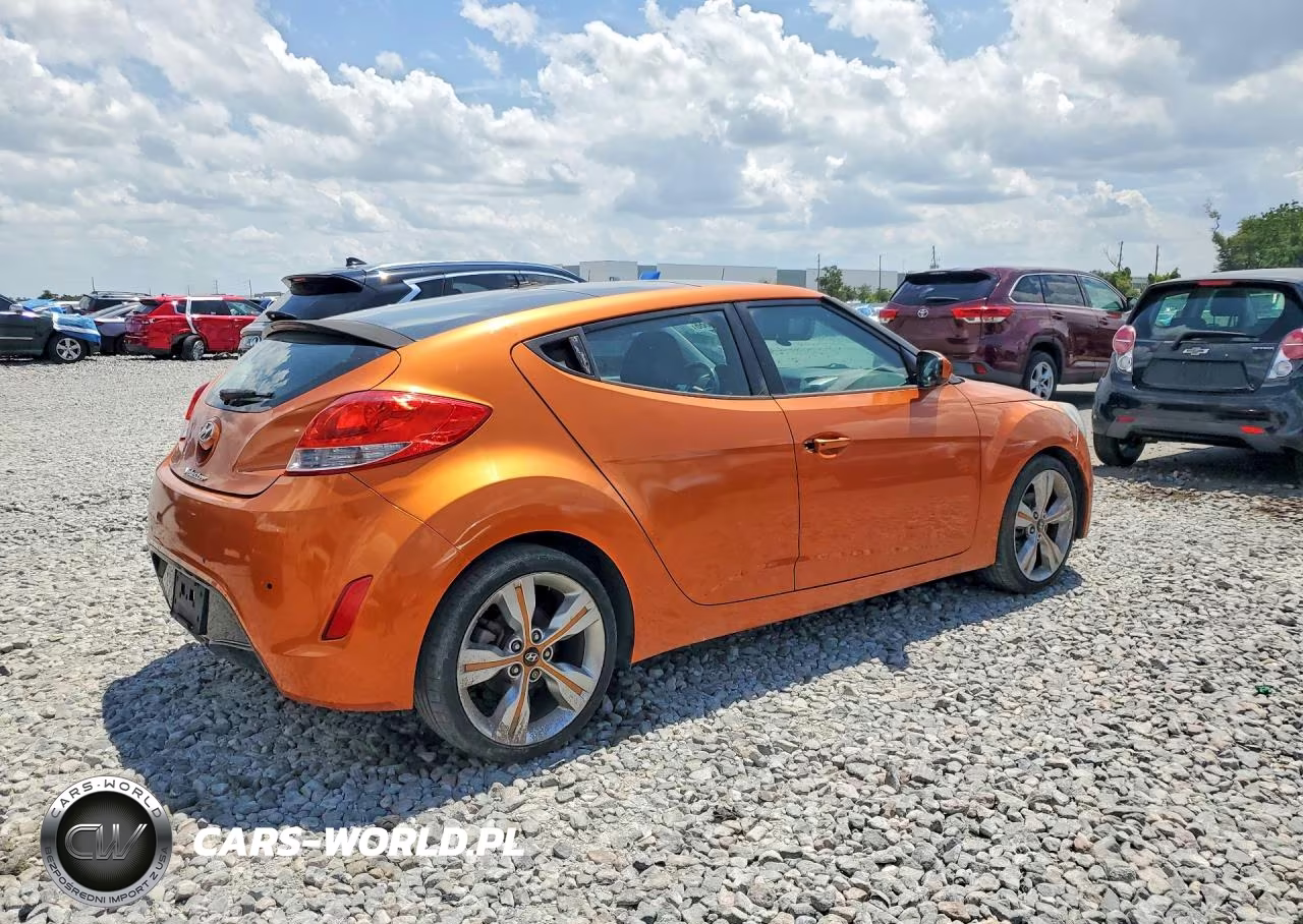 2012 Hyundai Veloster Base VIN:KMHTC6AD9CU056424 - 3