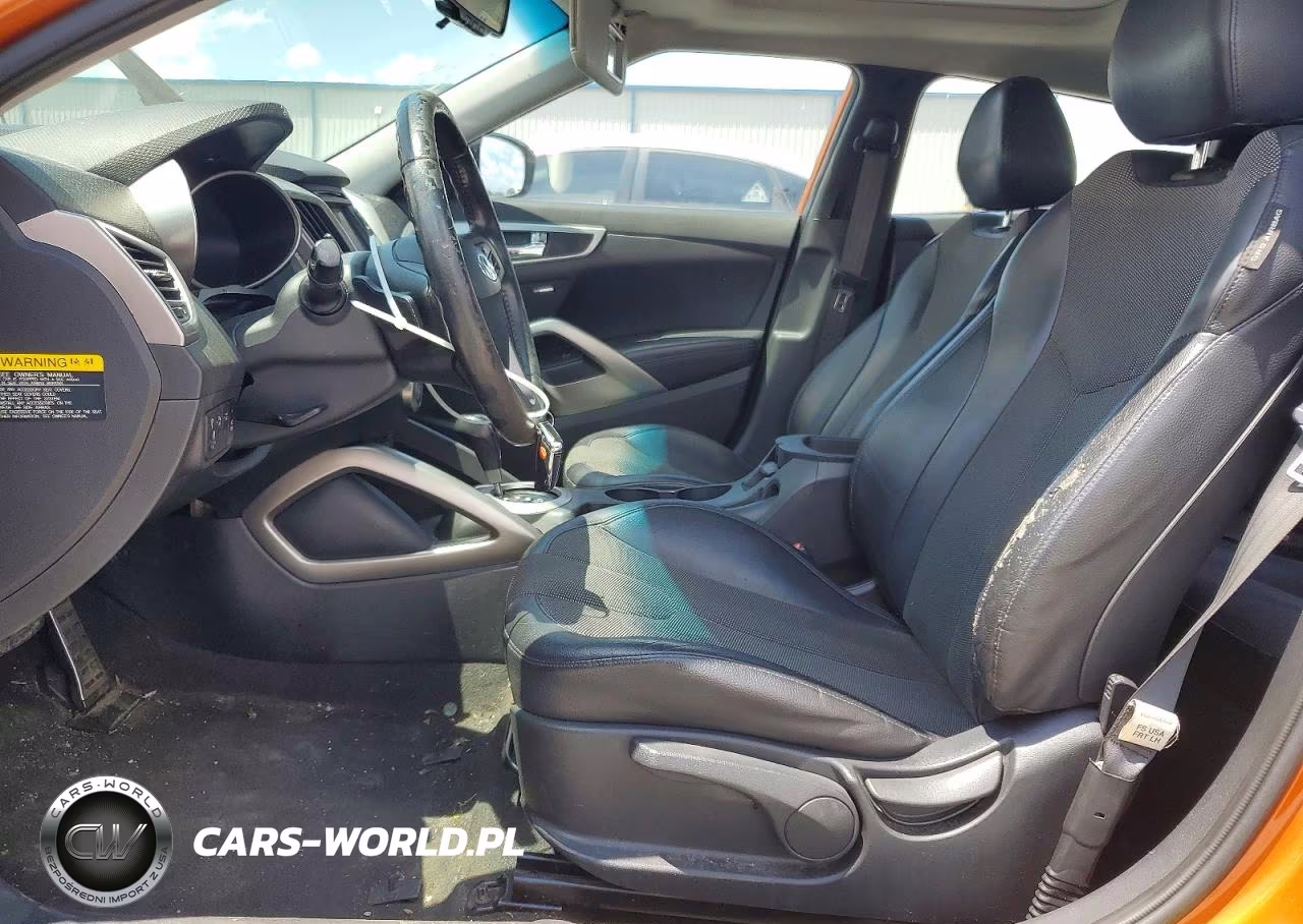 2012 Hyundai Veloster Base VIN:KMHTC6AD9CU056424 - 7