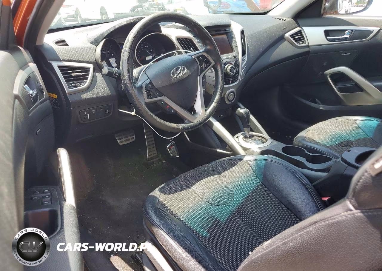 2012 Hyundai Veloster Base VIN:KMHTC6AD9CU056424 - 8