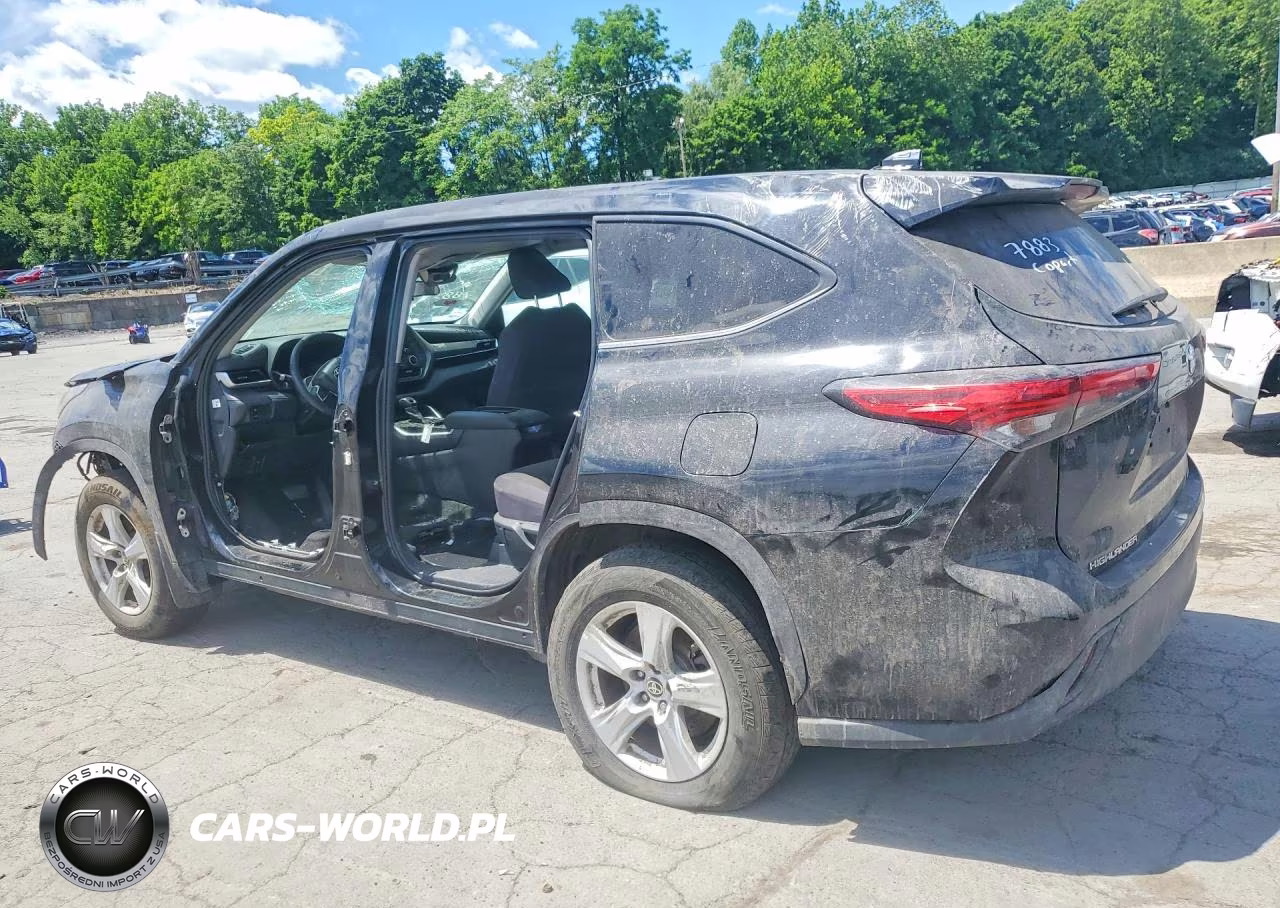 2020 Toyota Highlander Le VIN:5TDBZRBH7LS018079 - 2