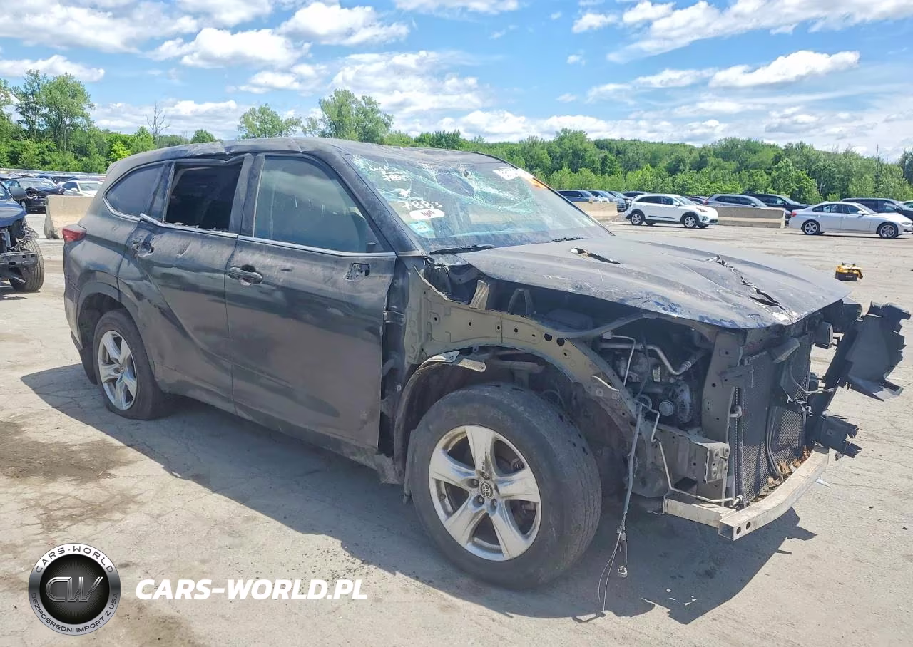 2020 Toyota Highlander Le VIN:5TDBZRBH7LS018079 - 4