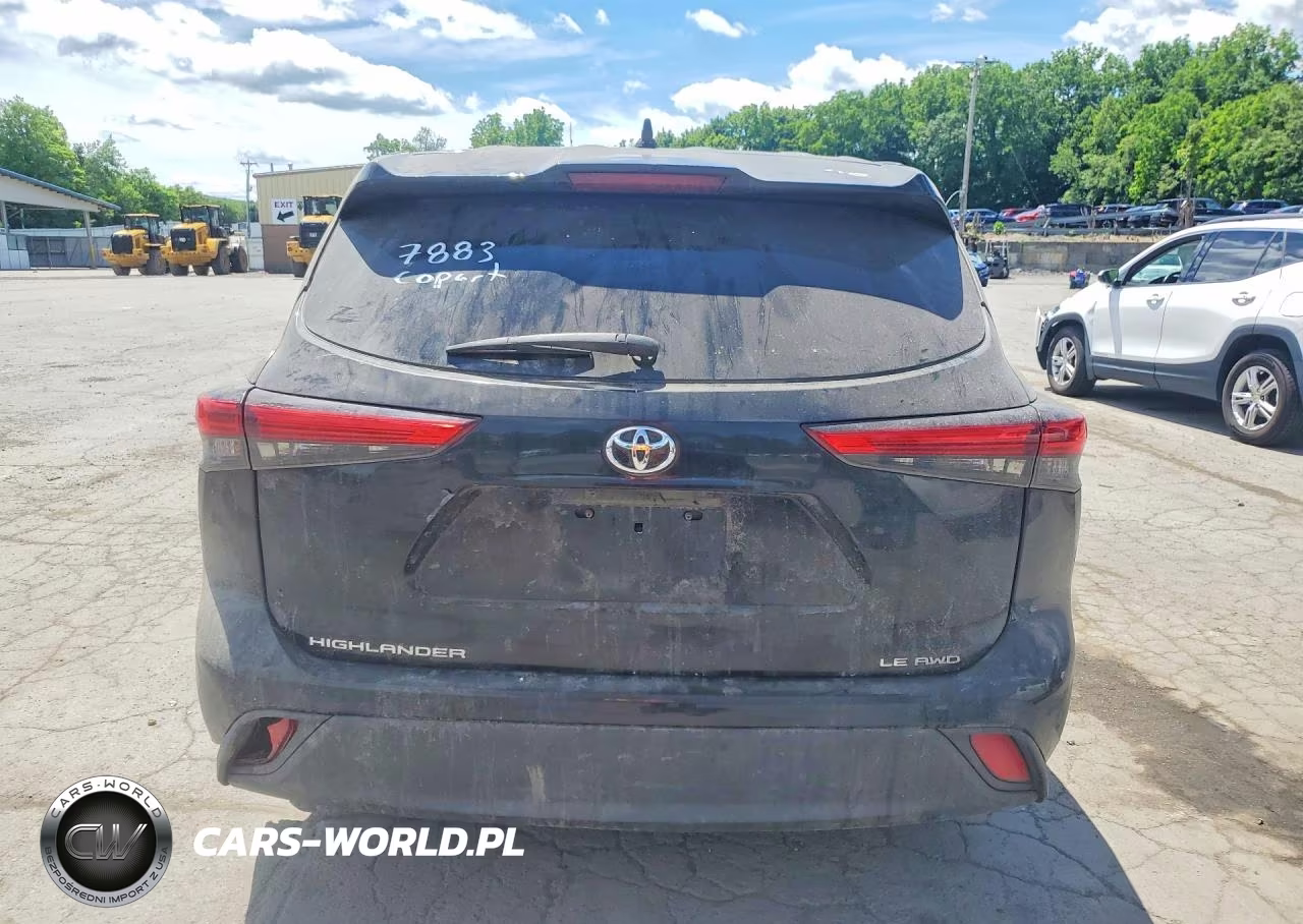 2020 Toyota Highlander Le VIN:5TDBZRBH7LS018079 - 6