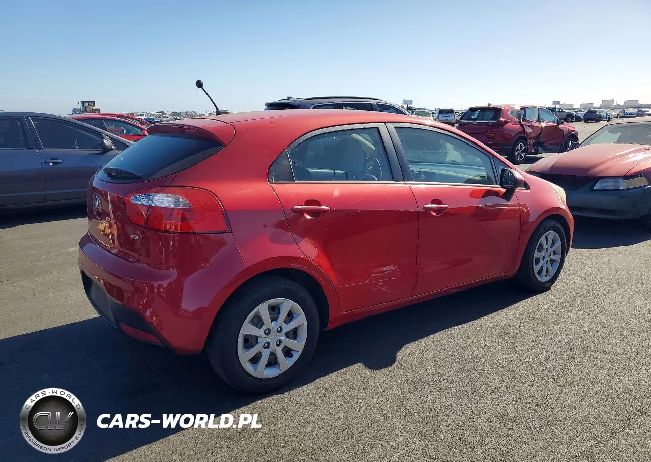2013 Kia Rio Lx VIN:KNADM5A39D6226713 - 3