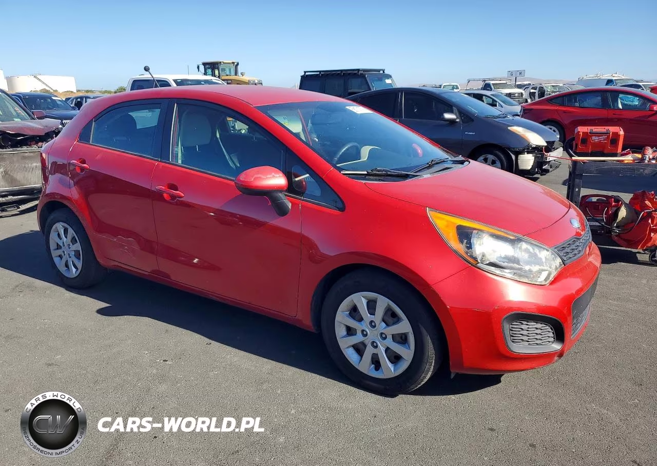 2013 Kia Rio Lx VIN:KNADM5A39D6226713 - 4