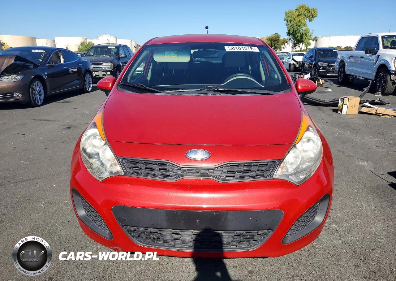 2013 Kia Rio Lx VIN:KNADM5A39D6226713 - 5
