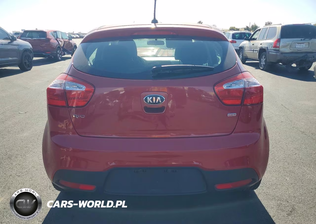 2013 Kia Rio Lx VIN:KNADM5A39D6226713 - 6