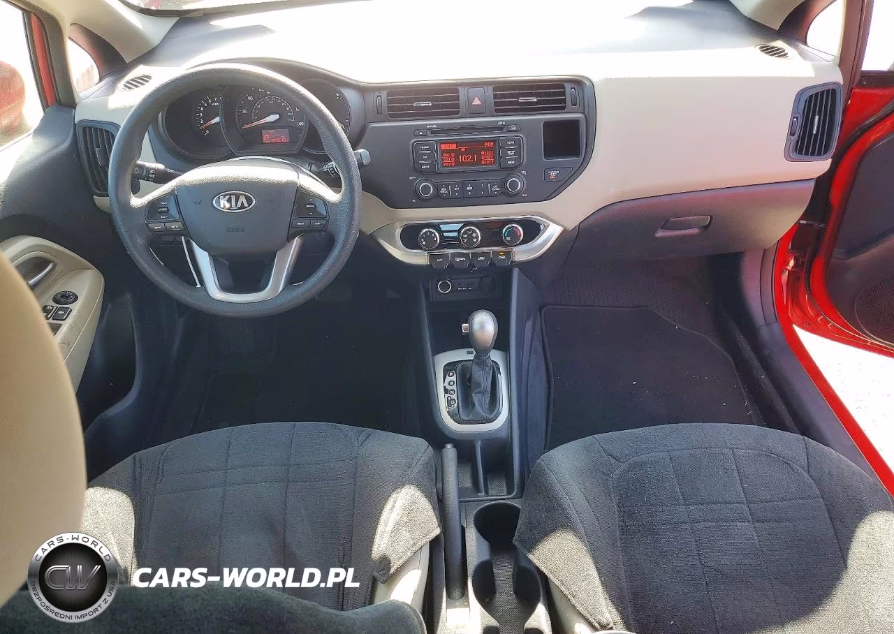 2013 Kia Rio Lx VIN:KNADM5A39D6226713 - 8