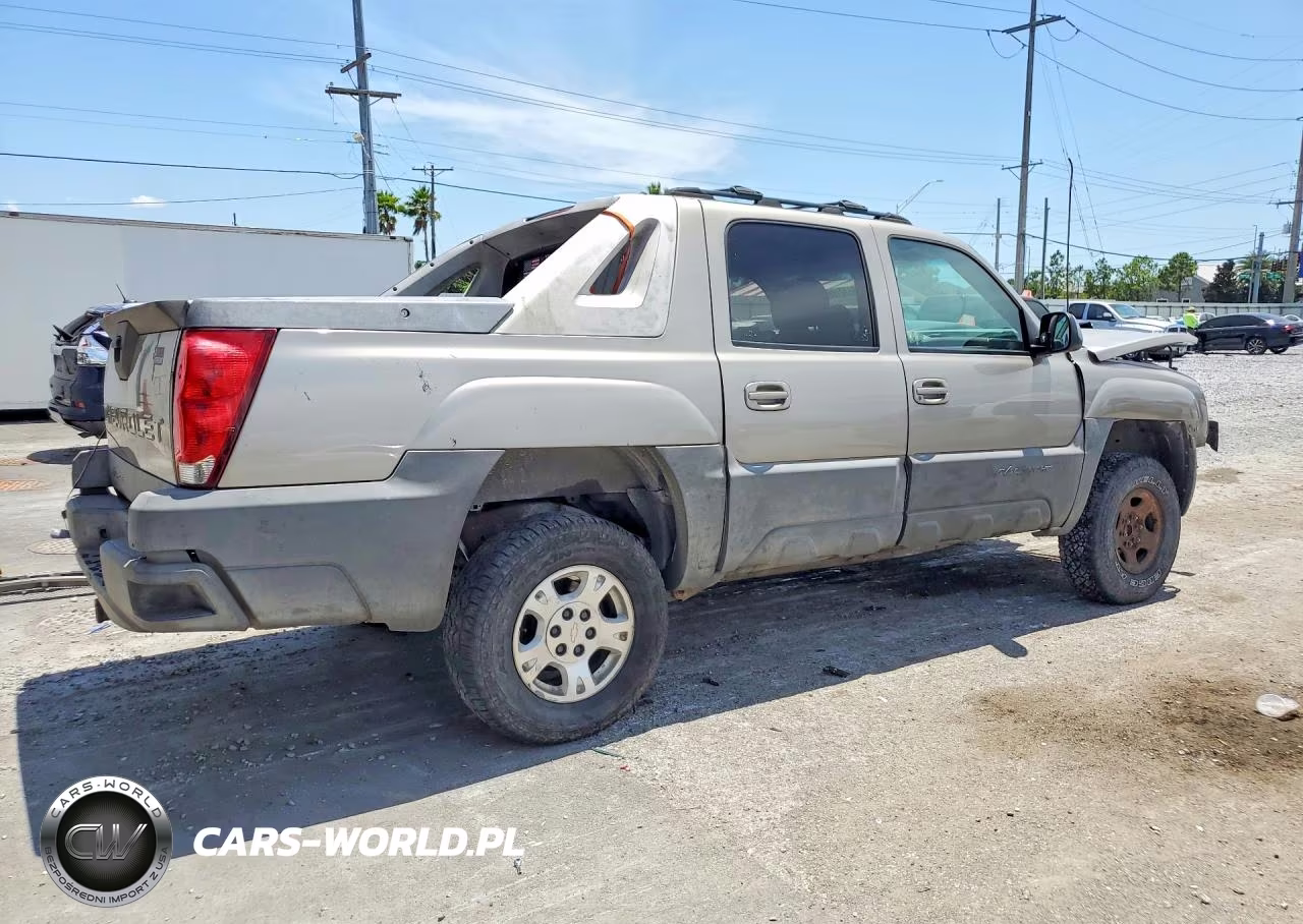 2002 Chevrolet Avalanche C1500 VIN:3GNEC13T52G244709 - 3