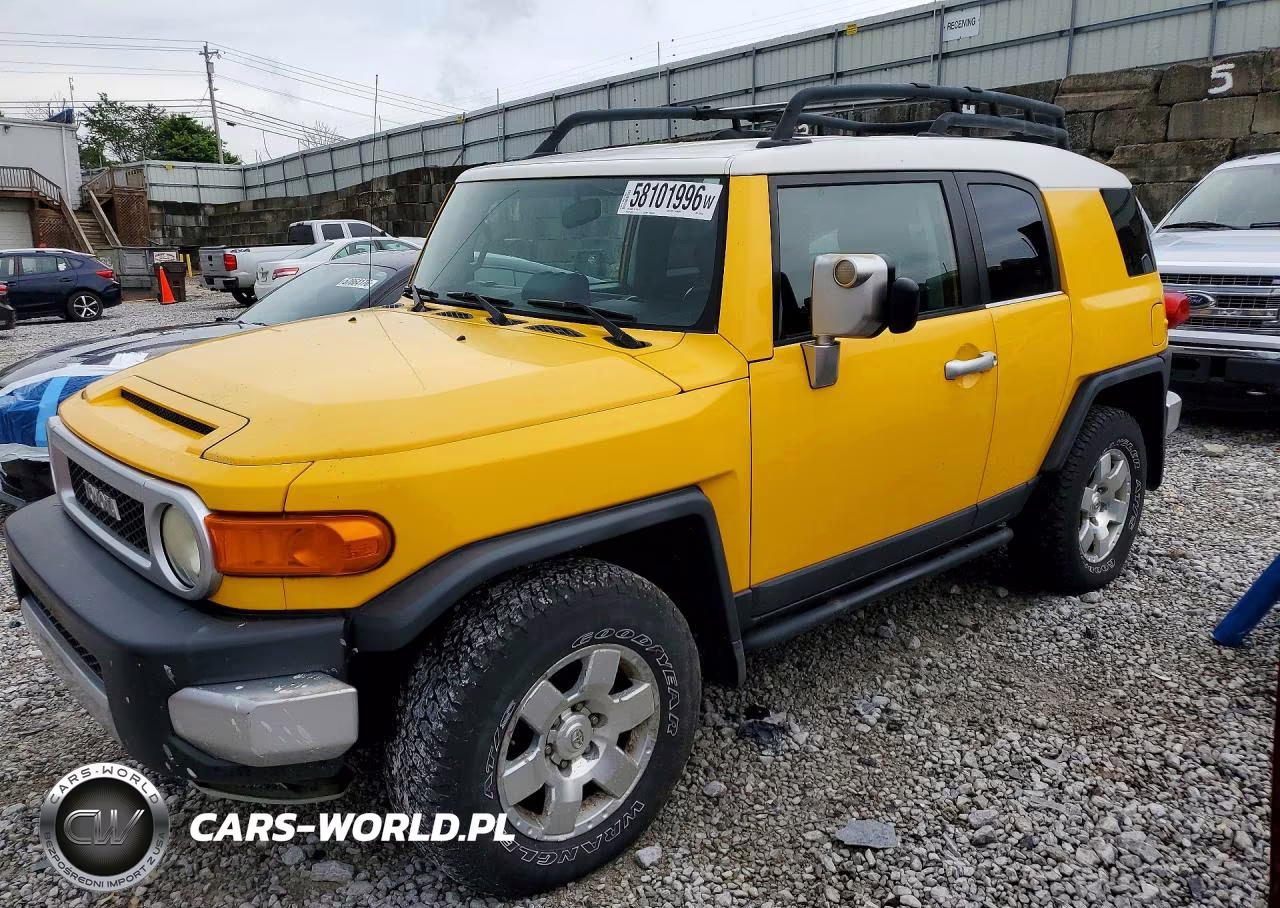 2007 Toyota Fj Cruiser Base VIN:JTEBU11FX70035446 - 1