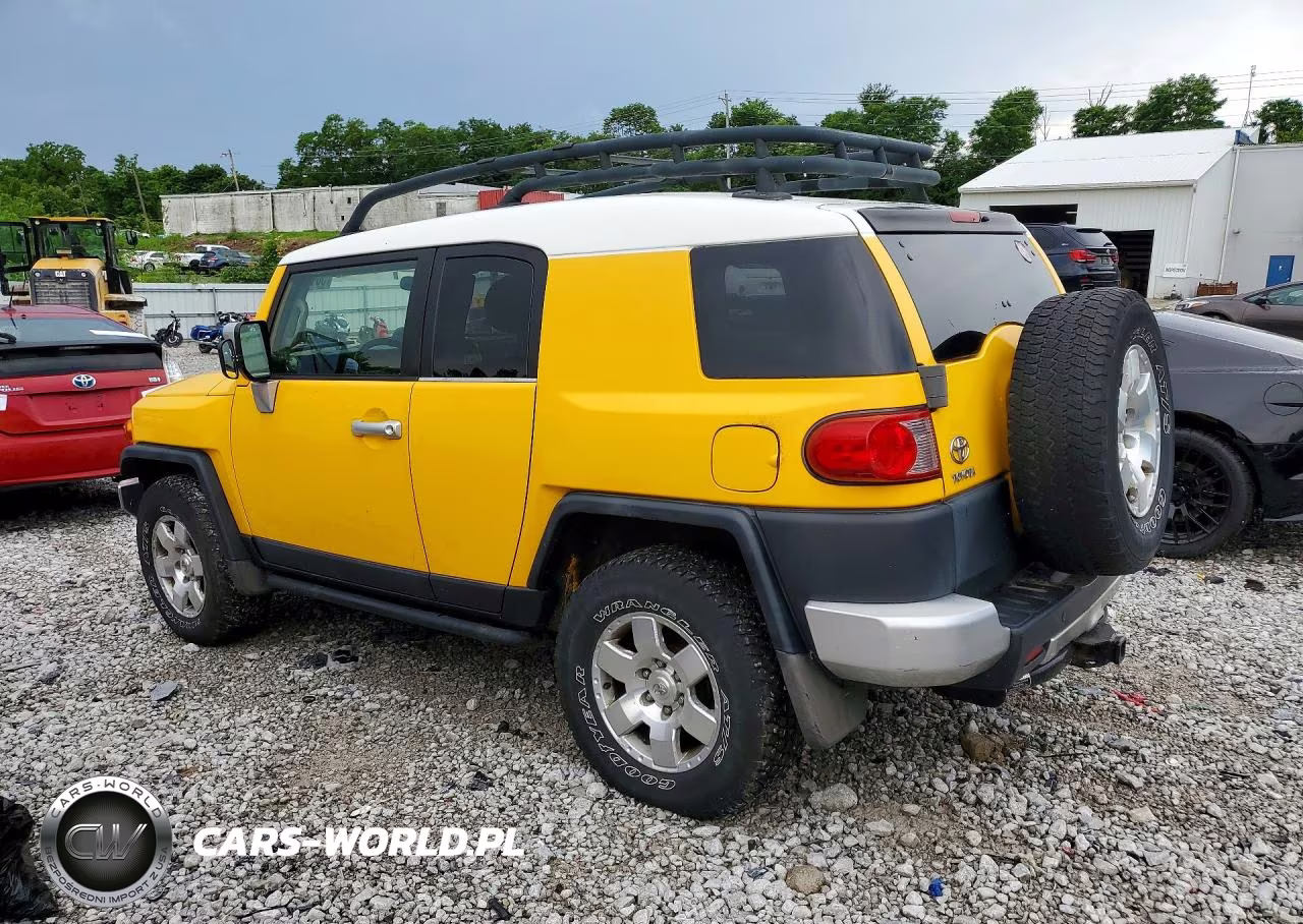 2007 Toyota Fj Cruiser Base VIN:JTEBU11FX70035446 - 2
