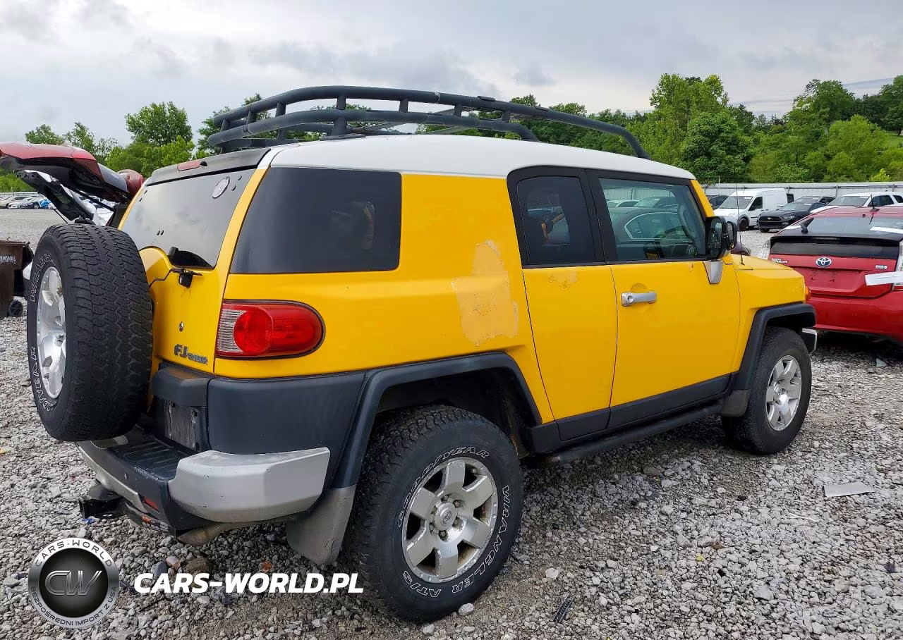 2007 Toyota Fj Cruiser Base VIN:JTEBU11FX70035446 - 3