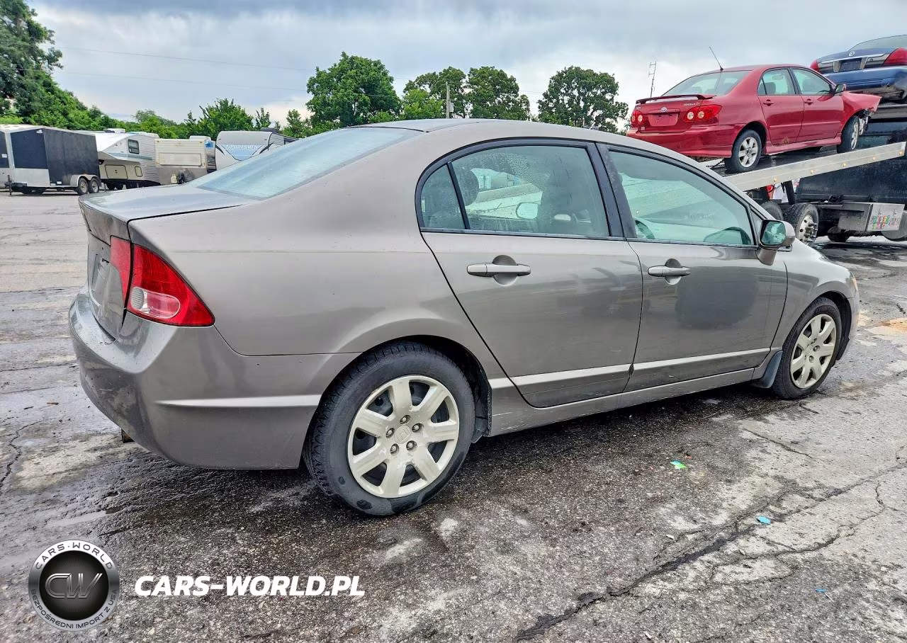 2007 Honda Civic Lx VIN:2HGFA16537H305564 - 3