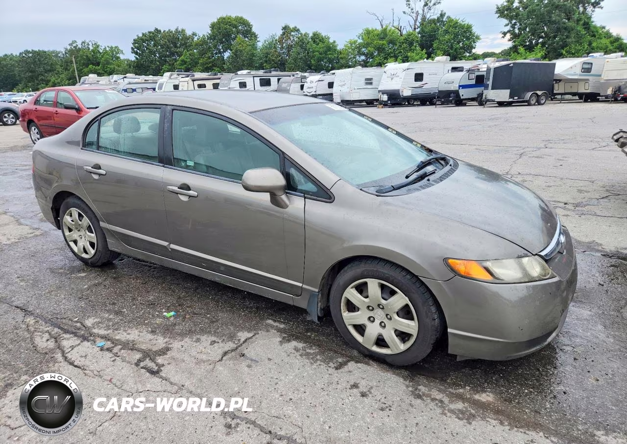 2007 Honda Civic Lx VIN:2HGFA16537H305564 - 4