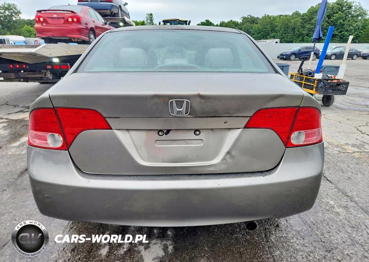 2007 Honda Civic Lx VIN:2HGFA16537H305564 - 6