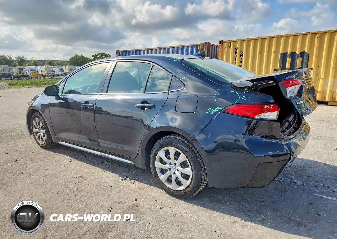 2021 Toyota Corolla Le VIN:JTDEPMAE1MJ182388 - 2
